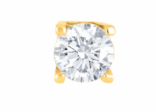 SON stål ørestik guld 5mm