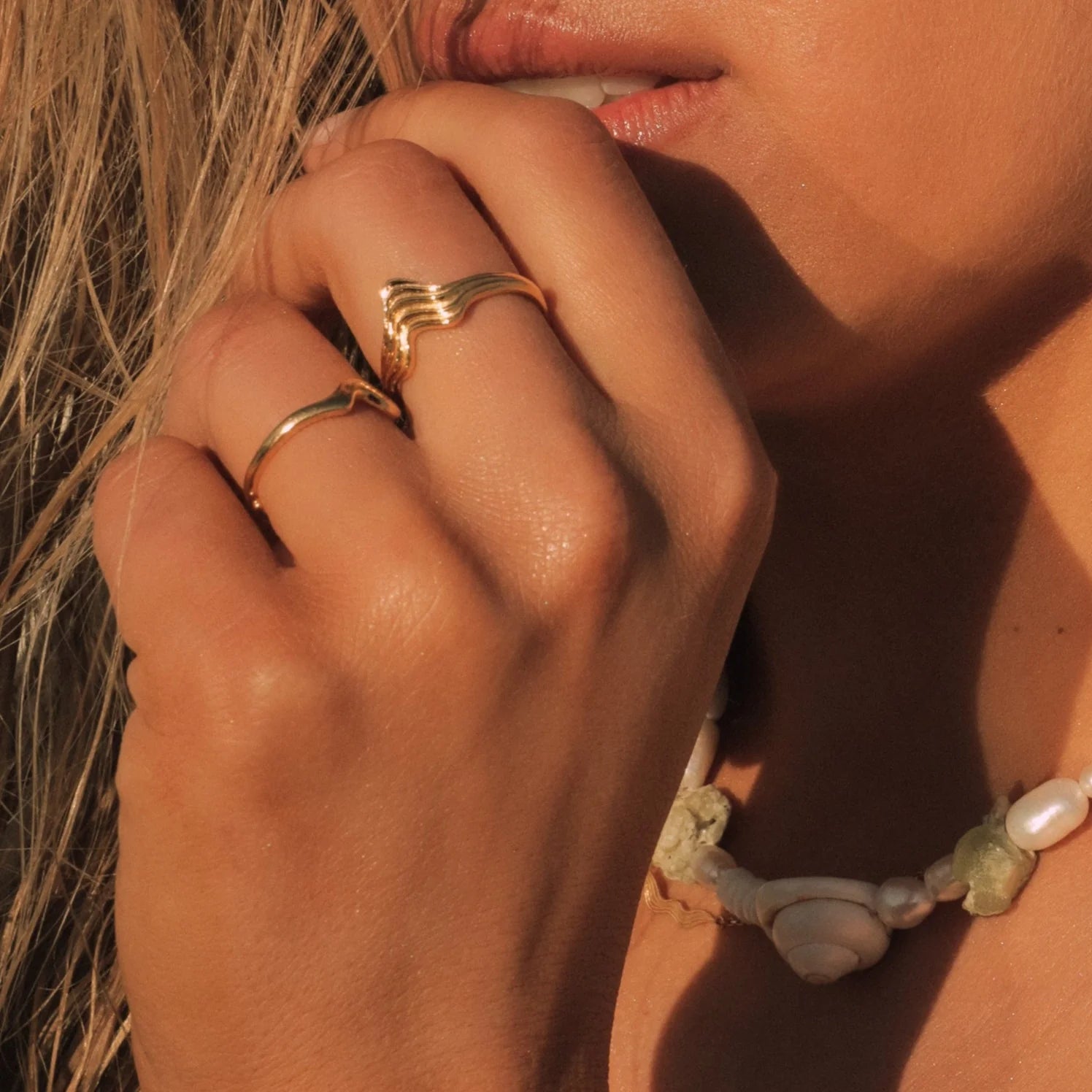 Silke x Sistie - Ring forgyldt