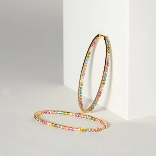 Øreringe Hoop Ellisse