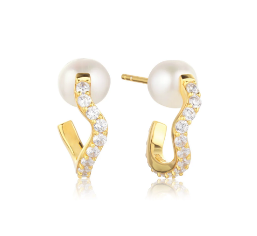 Ponza Creolo Medio øreringe forgyldt