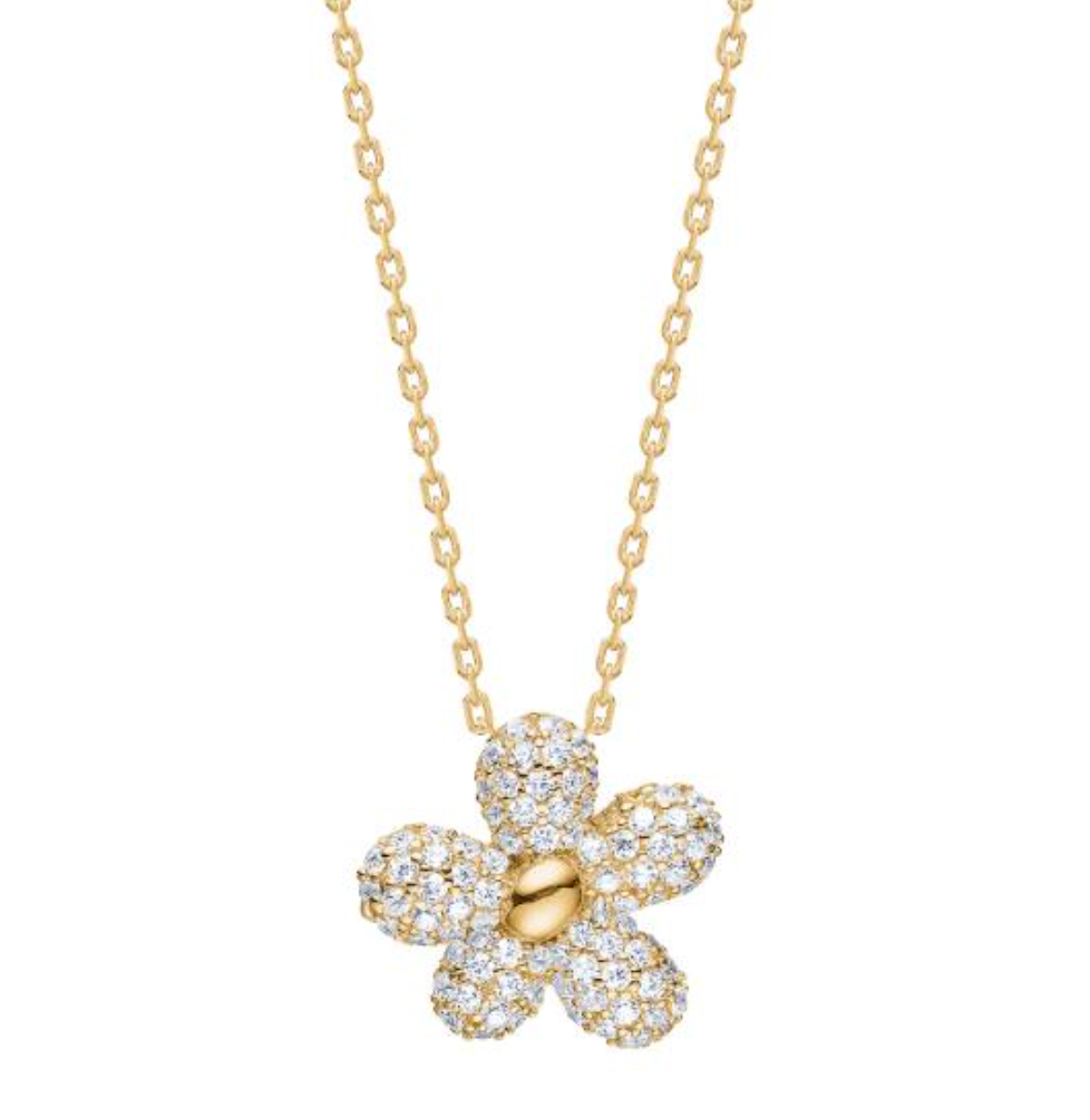 JoanliNor sølv rhod. / forgyldt halskæde Phoebenor