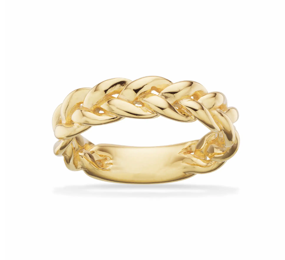 Ring, forgyldt