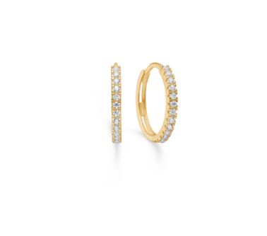 SPARKLE øreringe i 8 kt. guld