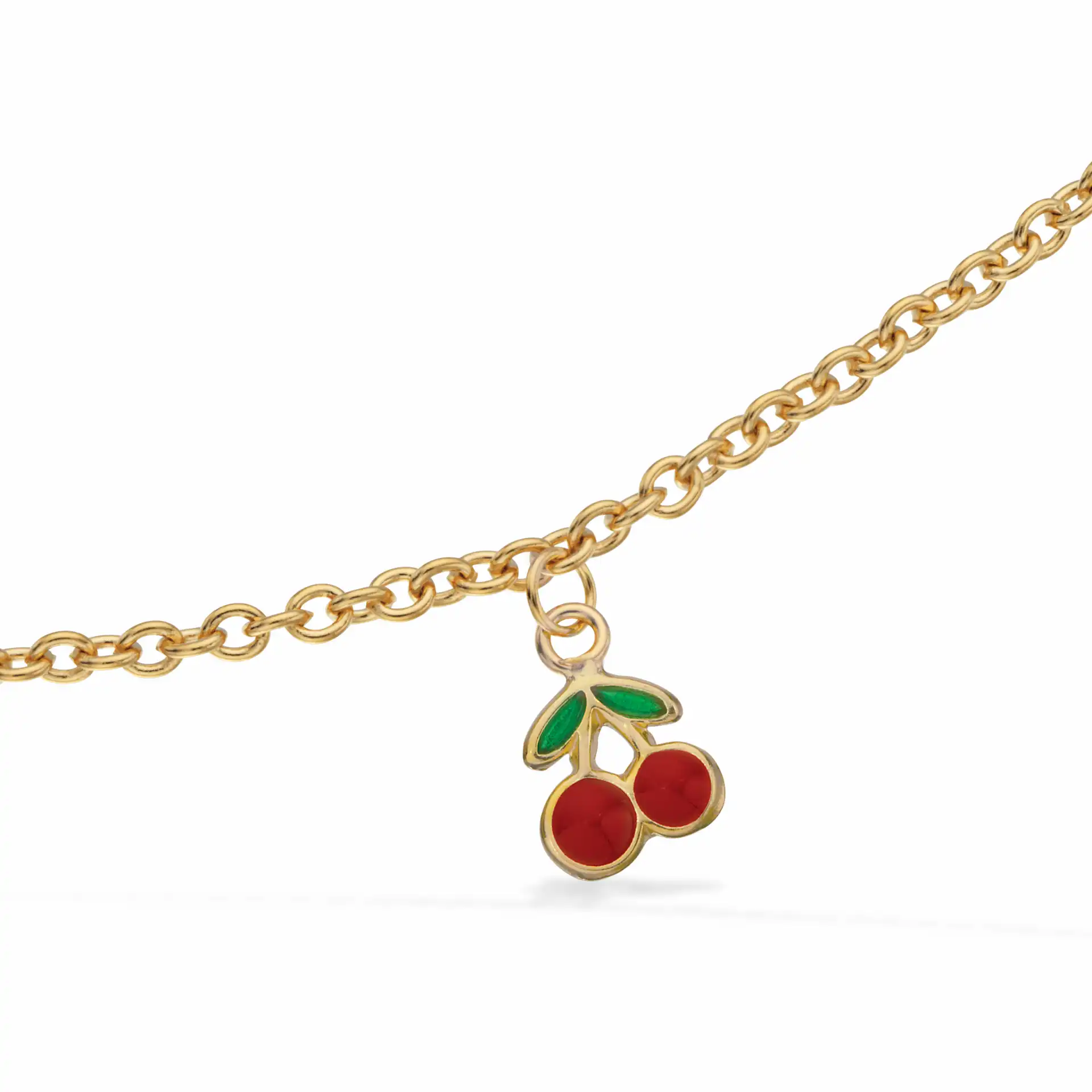 Børne armbånd i forgyldt