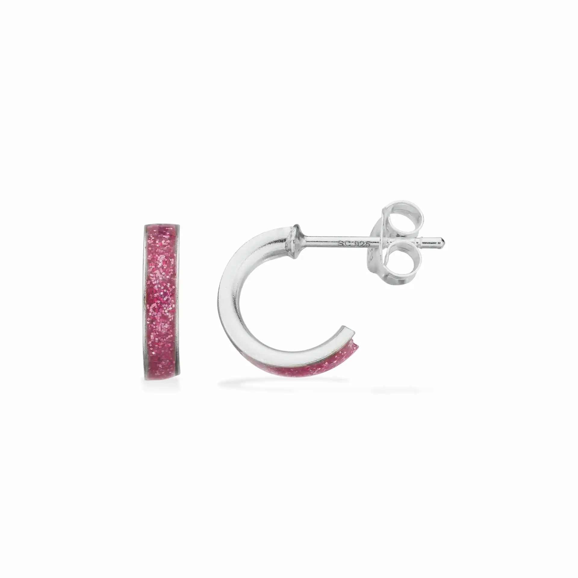 Halvcreoler m. zirkonia