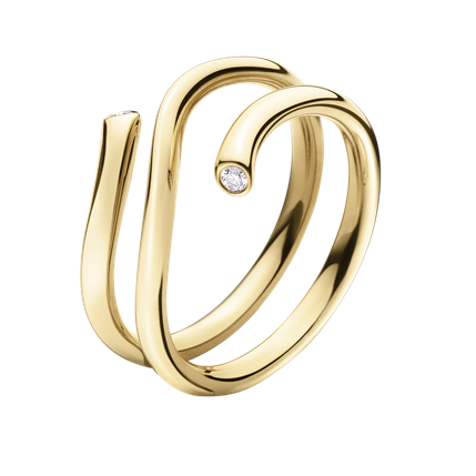 MAGIC ring - 18 kt. guld med brillianter - Sct. Mathias Ure & Guld