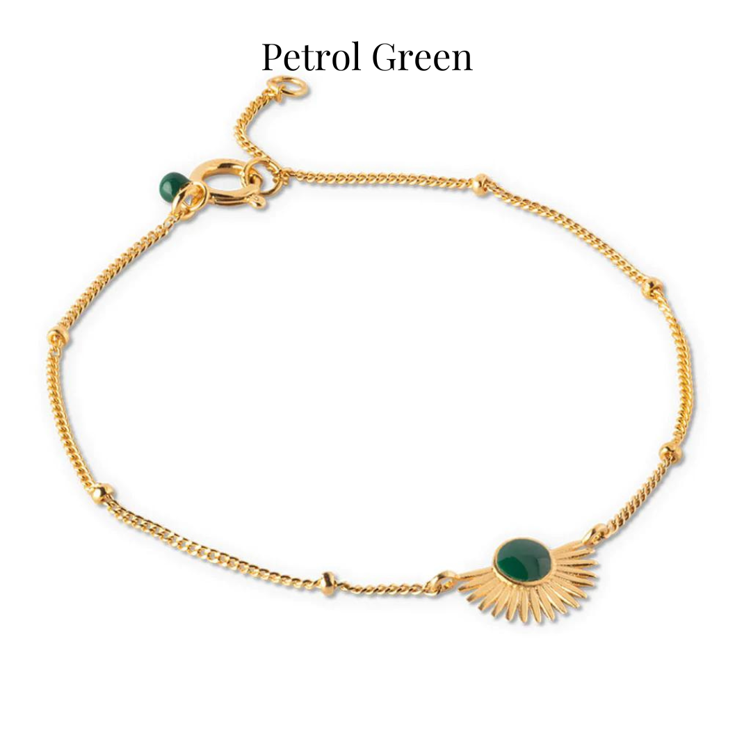 Soleil Armbånd - Forgyldt Sølv