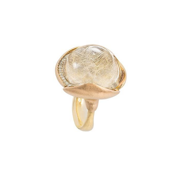 Lotus Ring A2653-407 - Sct. Mathias Ure & Guld