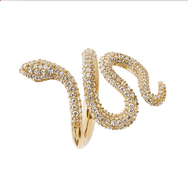 Snake Ring A2673-404 - Sct. Mathias Ure & Guld