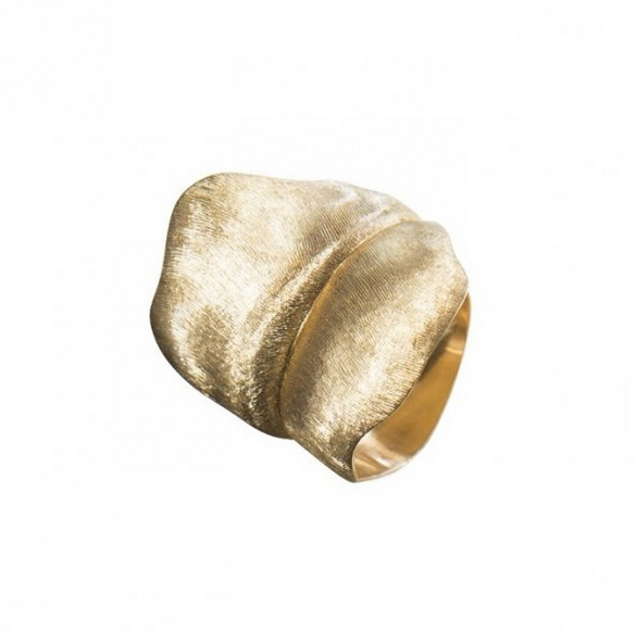 Leaves Ring A3010-401 - Sct. Mathias Ure & Guld