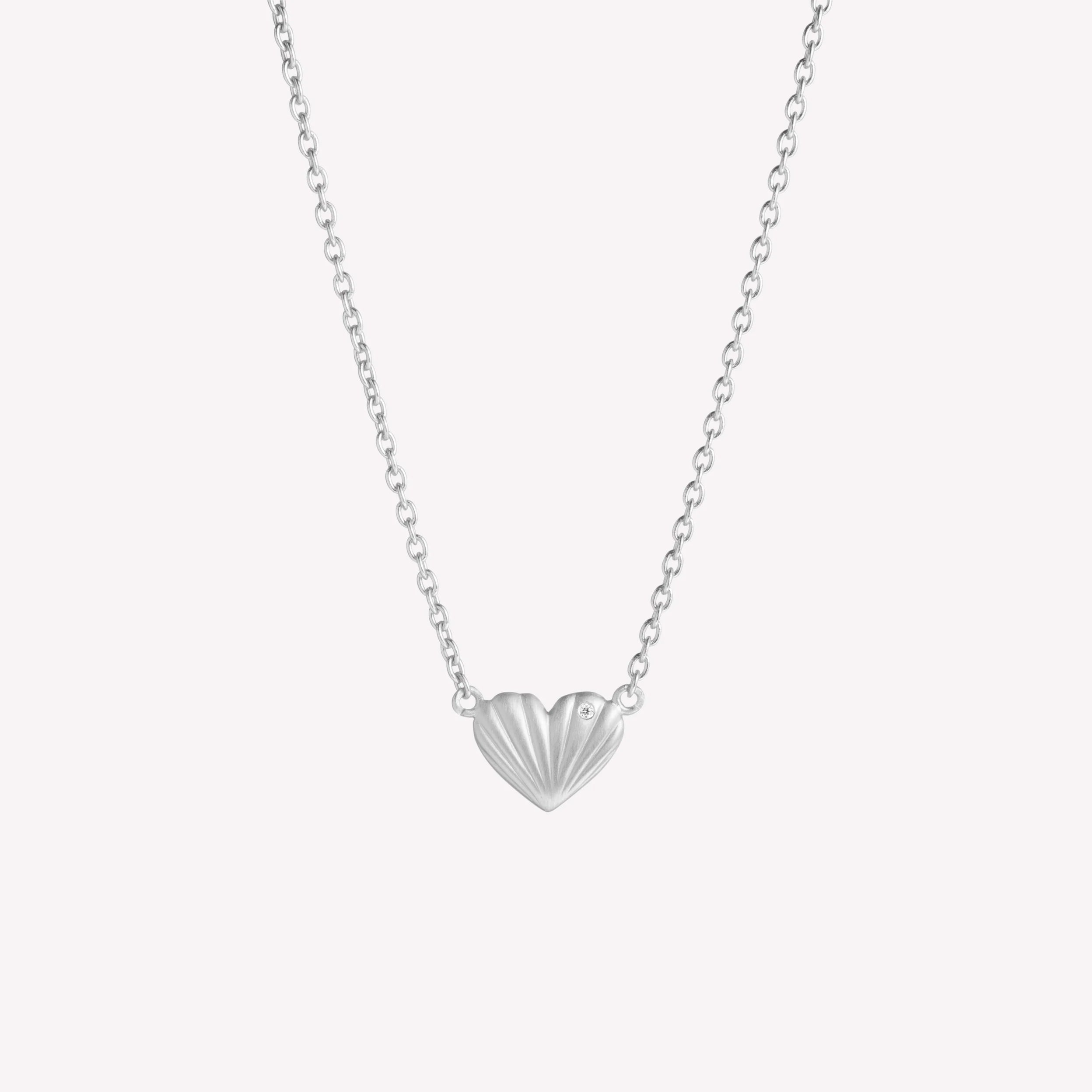 Just Love hjerte halskæde