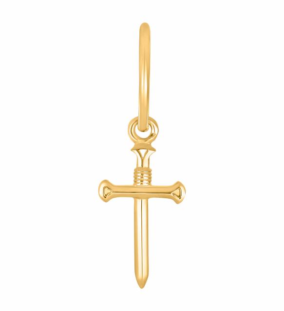 SON stål creol guld sværd