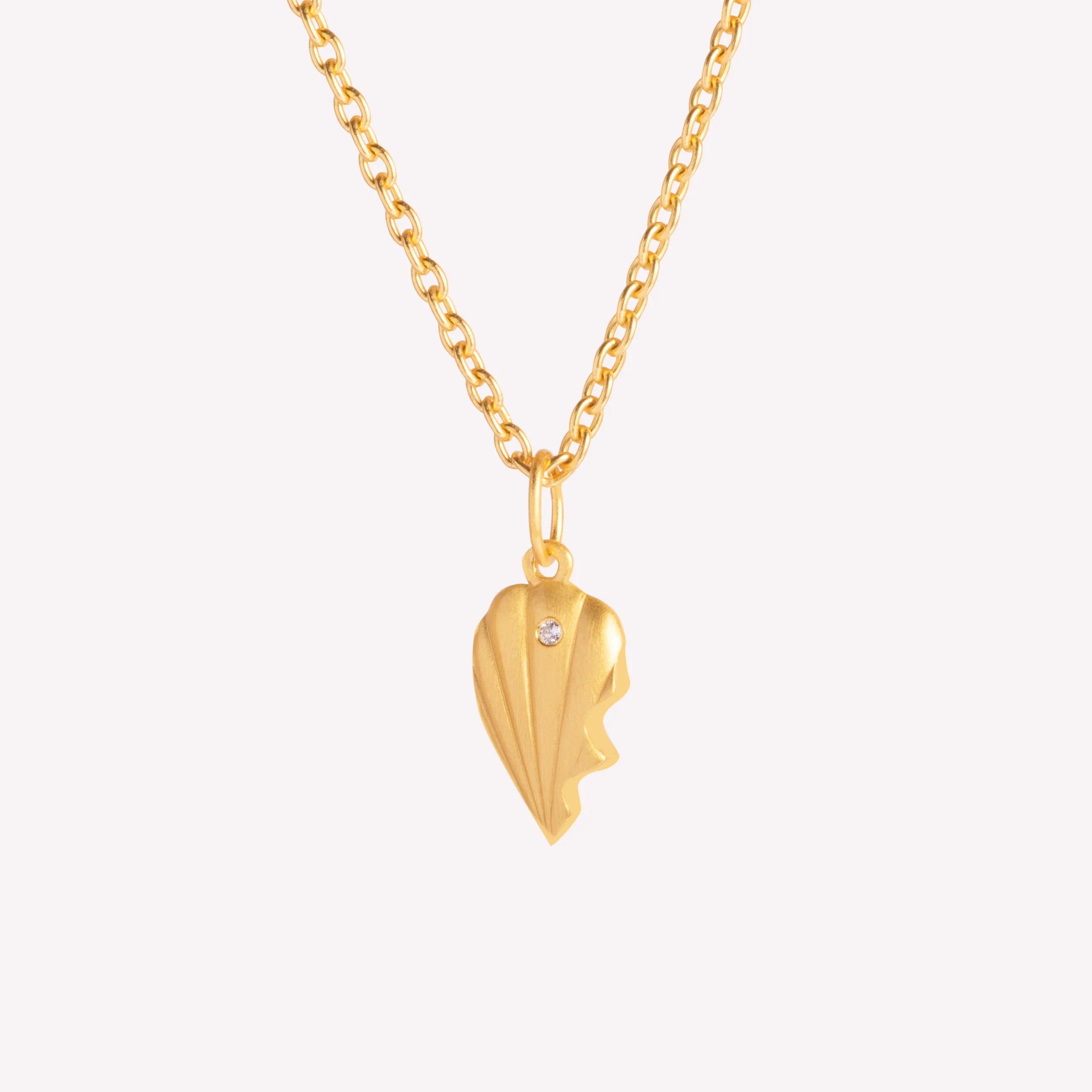 Just Love knæk-hjerte vedhæng