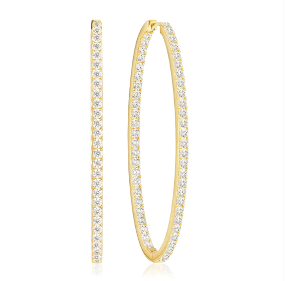 Øreringe Hoop Ellisse