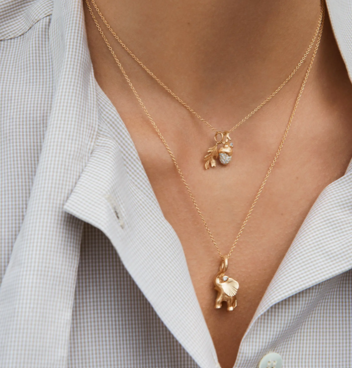 Medium elefantvedhæng