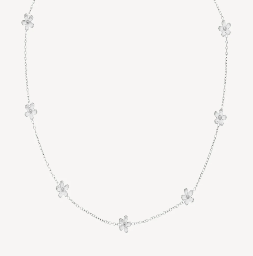 Sistie 2ND stål halskæde Camellia