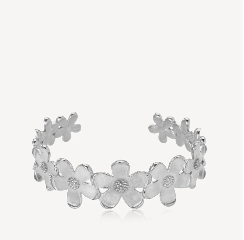 Sistie 2ND stålarmring Camelia