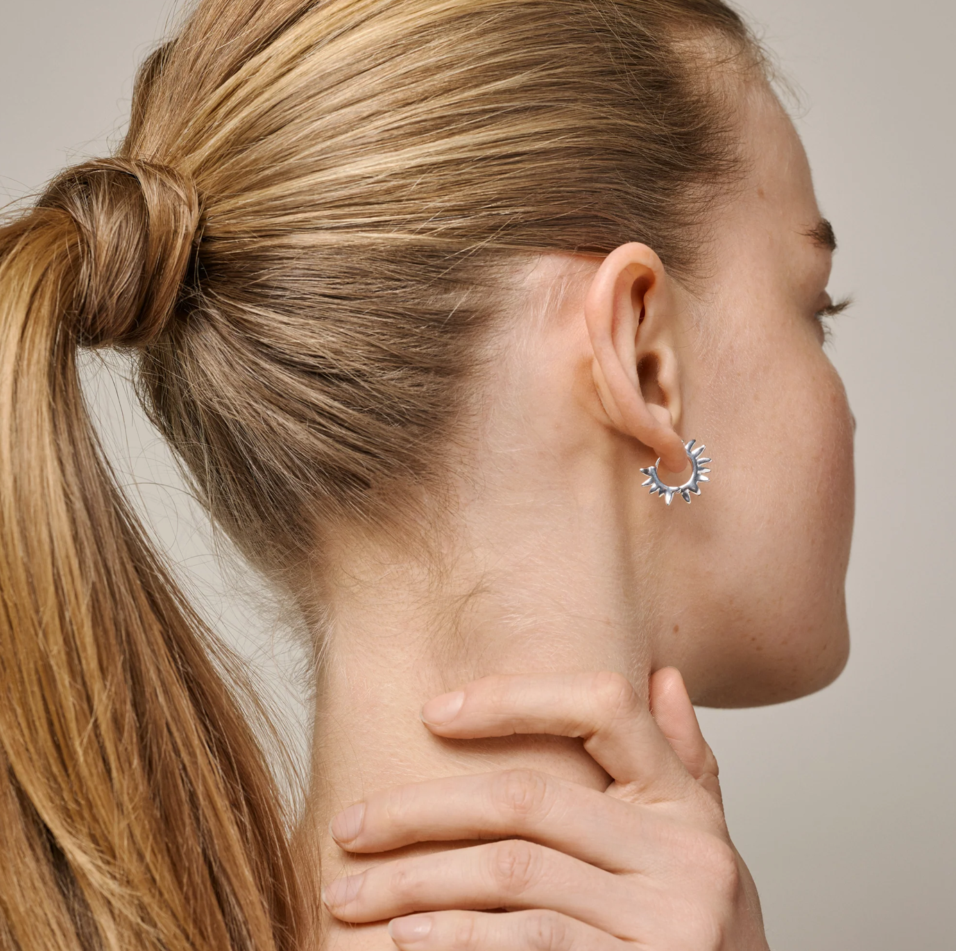 Sunshine leaves sølv creol