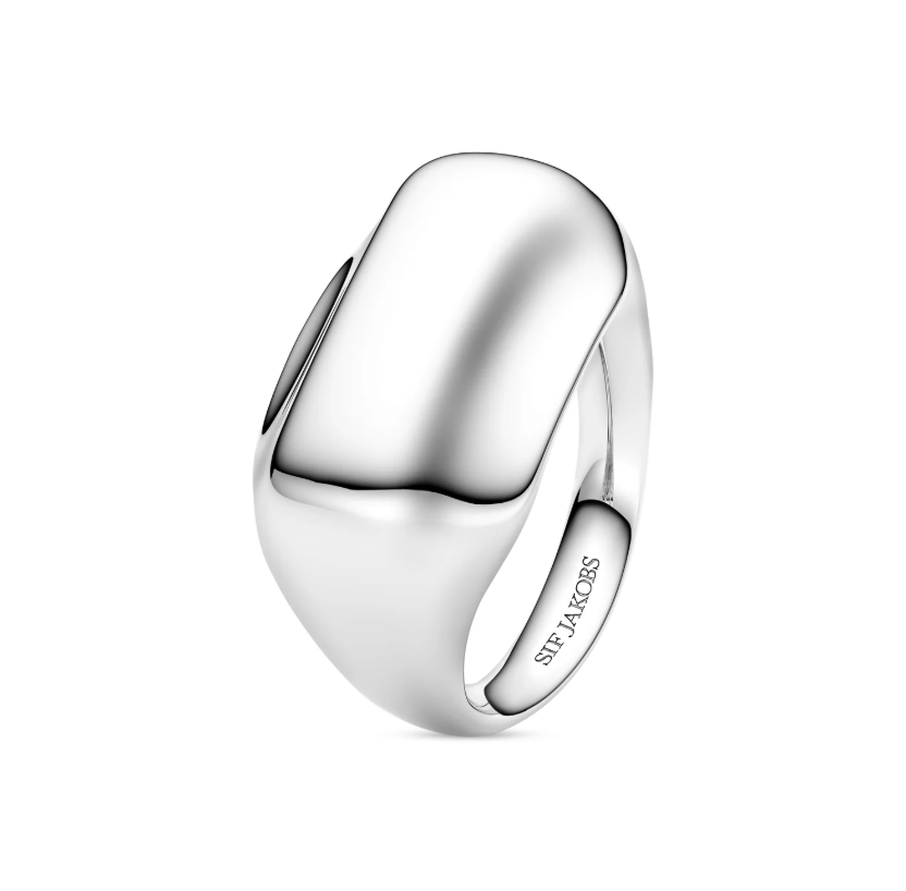 Ring Borsa Pianura sølv