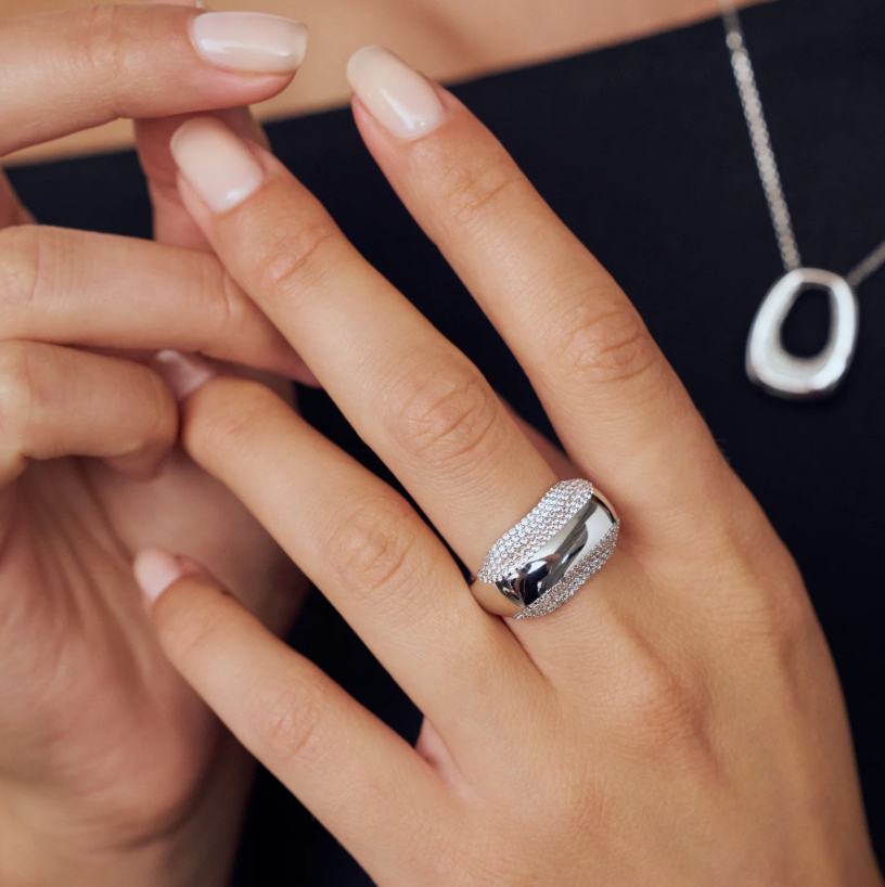 Ring Borsa sølv