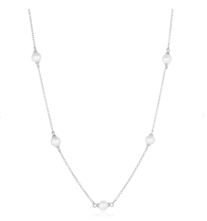 HALSKÆDE PADUA CINQUE - MED FERSKVANDSPERLER