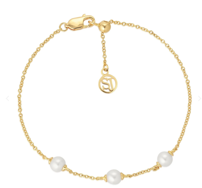 ARMBÅND PADUA TRE - MED FERSKVANDSPERLER