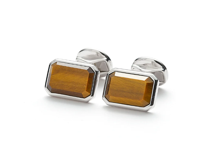 Hope Cufflinks Tiger Eye