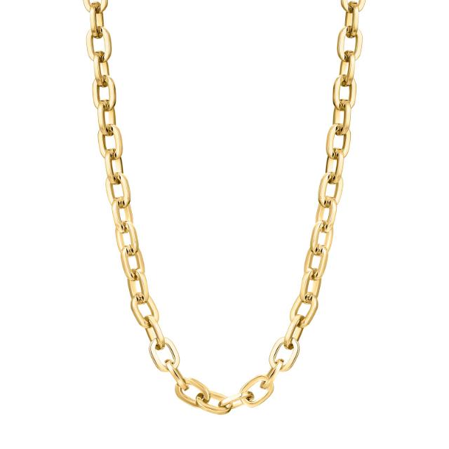 SON kæde forgyldt stål