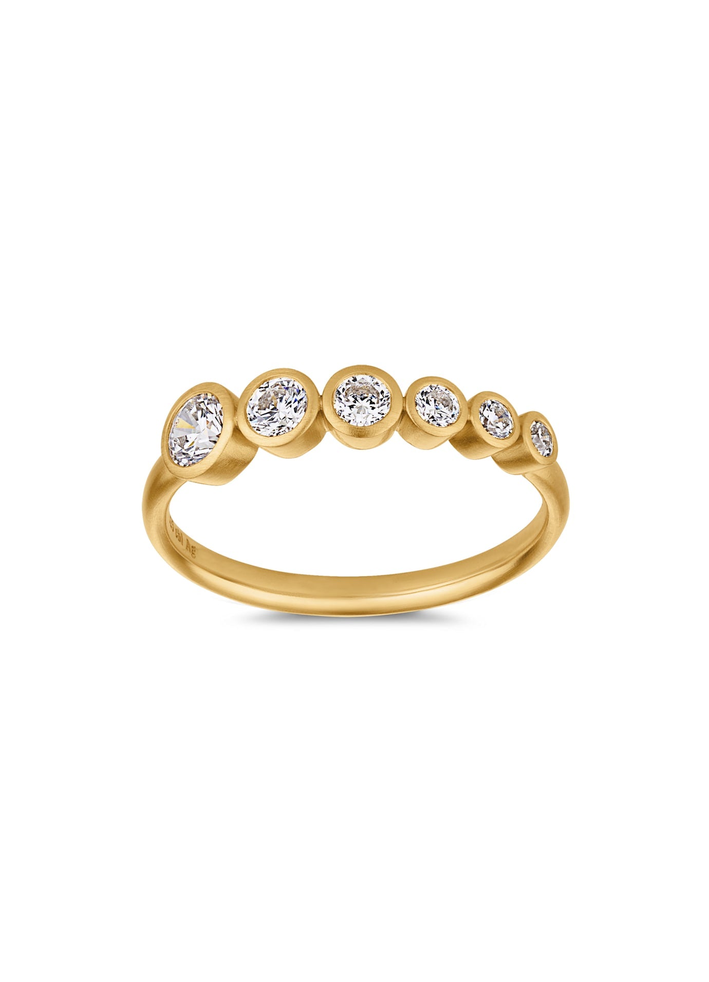 Stardust Flow Forgyldt Ring