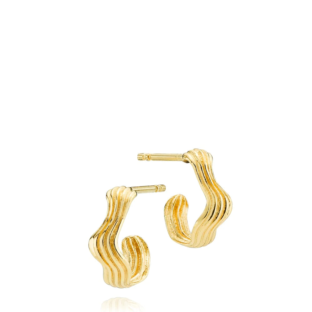 Silke x Sistie - Øreringe forgyldt