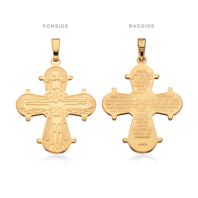 Dagmarkors m/fadervor Forgyldt