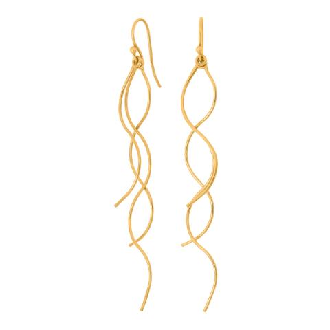 Forgyldt ørehænger SPIN52