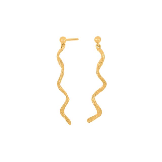 Forgyldt ørehænger FUN52