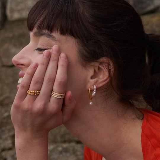 Coco Hoops, forgyldt - Sct. Mathias Ure & Guld