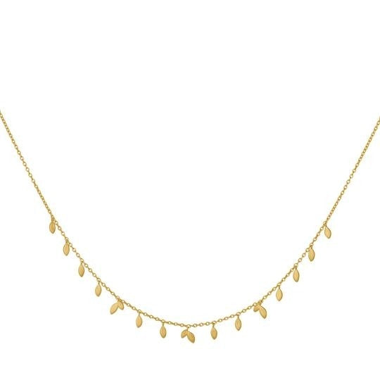 Jungle Vine Halskæde Forgyldt - Sct. Mathias Ure & Guld