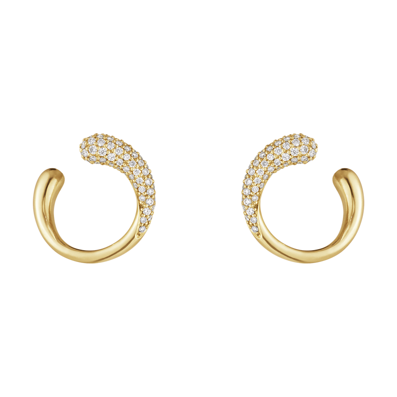 Mercy øreringe - Pavé 18 kt. - Sct. Mathias Ure & Guld