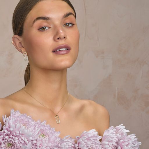 Rhd. Sølv ørehængere KORANOR